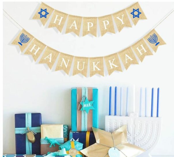 Grande guirlande "Happy Hanukkah" – Image 3